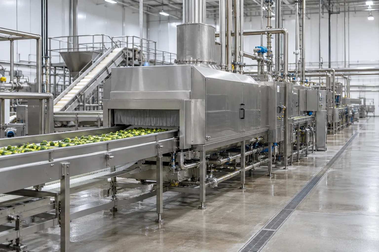 Food Processing industrial environment